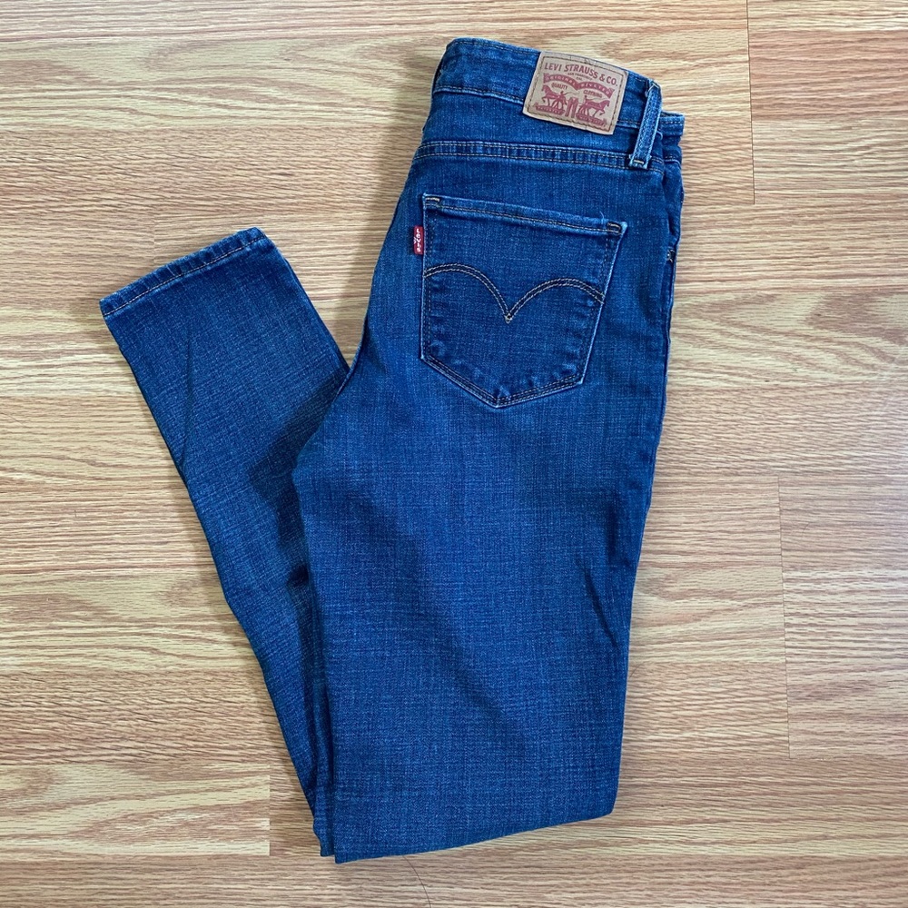 721 high rise Levi’s skinny jeans